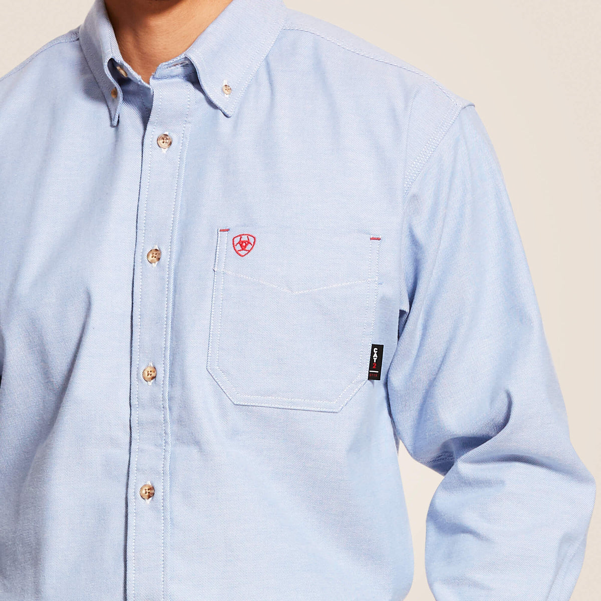 Ariat New | Men FR Solid Twill DuraStretch Work Shirt