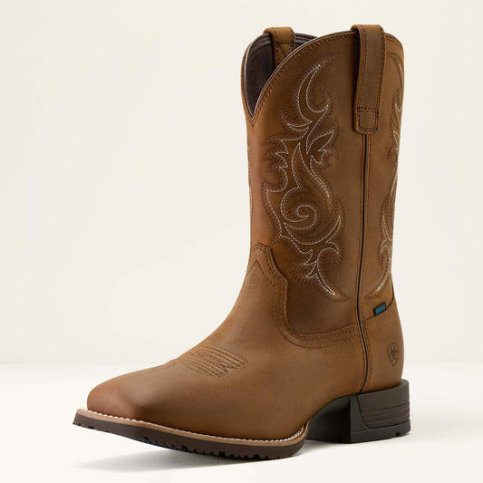 Ariat Recommended | Men Hybrid Ranchway Waterproof Wide Square Toe Cowboy Boot