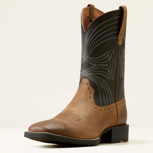 Ariat Popular | Men Sport Wide Square Toe Cowboy Boot