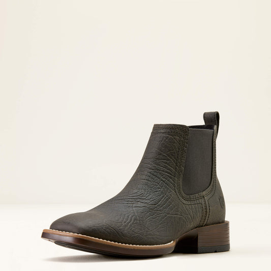 Ariat New | Men Booker Chelsea Wide Square Toe Western Boot