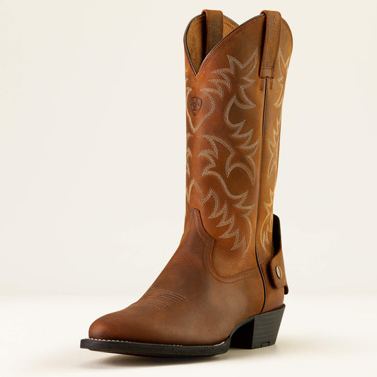 Ariat Featured | Men Heritage R Toe EZ Zip Western Boot