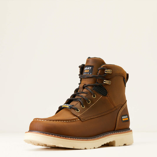 Ariat New | Men Rebar Lift 6" Waterproof Work Boot