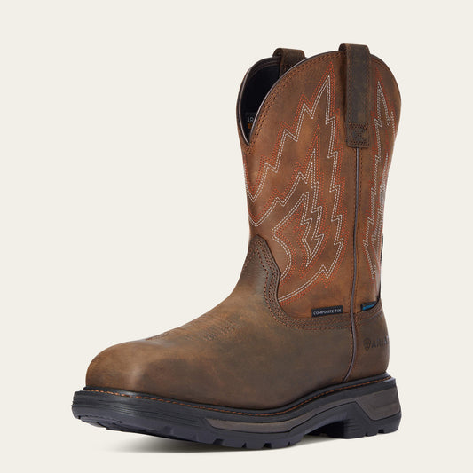 Ariat Premium | Men Big Rig Waterproof Composite Toe Work Boot