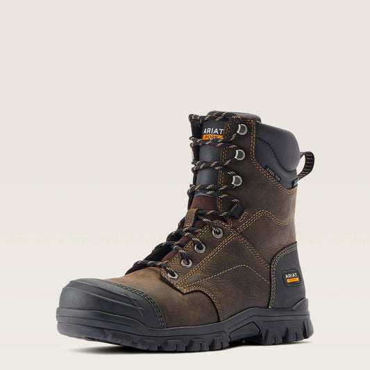 Ariat Exclusive | Men Treadfast 8" Waterproof Steel Toe Work Boot