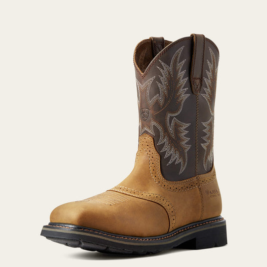 Ariat Recommended | Men Sierra Wide Square Toe Steel Toe Work Boot