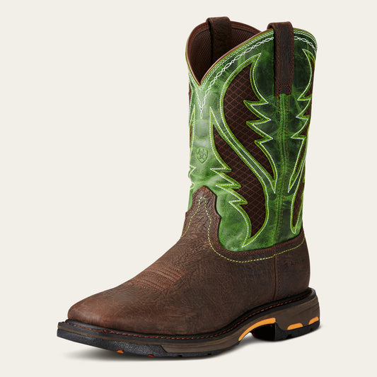 Ariat Premium | Men WorkHog Wide Square Toe VentTEK Composite Toe Work Boot
