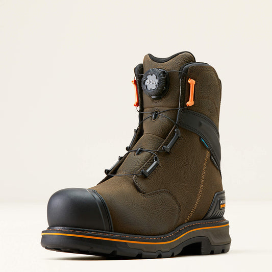 Ariat Recommended | Men Stump Jumper 8" BOA Waterproof Composite Toe Work Boot