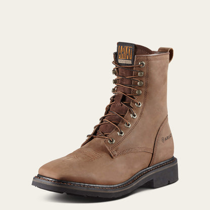 Ariat Exclusive | Men Cascade 8" Wide Square Toe Work Boot