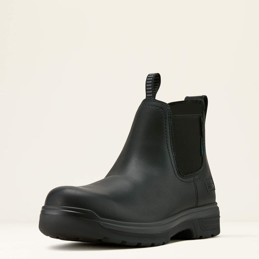 Ariat New | Men Turbo Chelsea CSA Waterproof Carbon Toe Work Boot