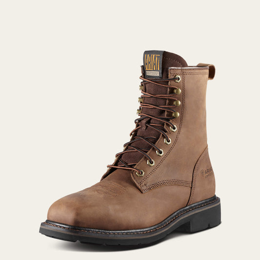 Ariat Premium | Men Cascade 8" Wide Square Toe Steel Toe Work Boot