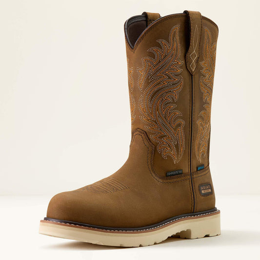 Ariat Premium | Men Activator Argo Waterproof Round Toe Composite Toe Work Boot