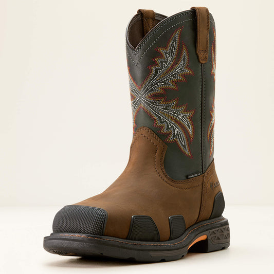 Ariat Featured | Men OverDrive Wide Square Toe Composite Toe Work Boot