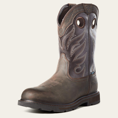 Ariat New | Men Groundwork Waterproof Work Boot