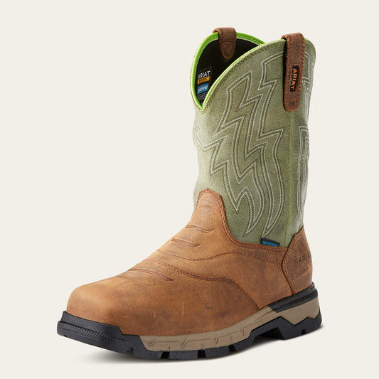 Ariat New | Men Rebar Flex Western Waterproof Work Boot