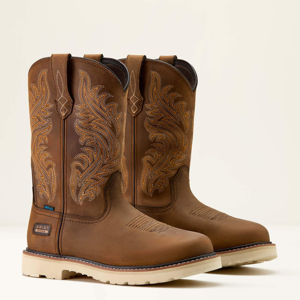 Ariat Exclusive | Men Activator Argo Waterproof Round Toe Work Boot