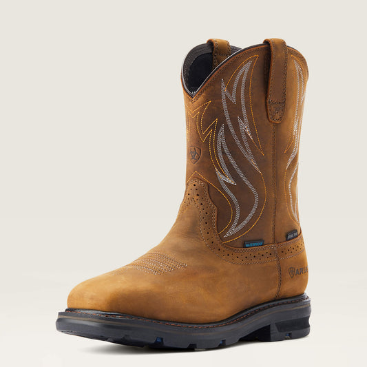 Ariat Featured | Men Sierra Shock Shield Waterproof Steel Toe Work Boot
