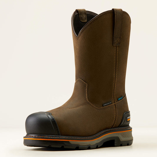 Ariat Best Seller | Men Stump Jumper Pull-On BOA Waterproof Composite Toe Work Boot