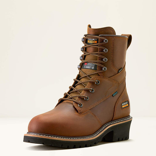 Ariat Best Seller | Men Logger Shock Shield Waterproof Insulated Work Boot