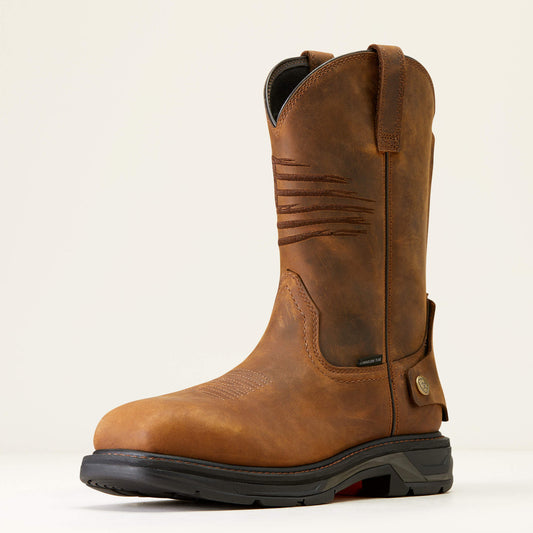 Ariat Trending | Men WorkHog XT Patriot EZ Zip Carbon Toe Work Boot