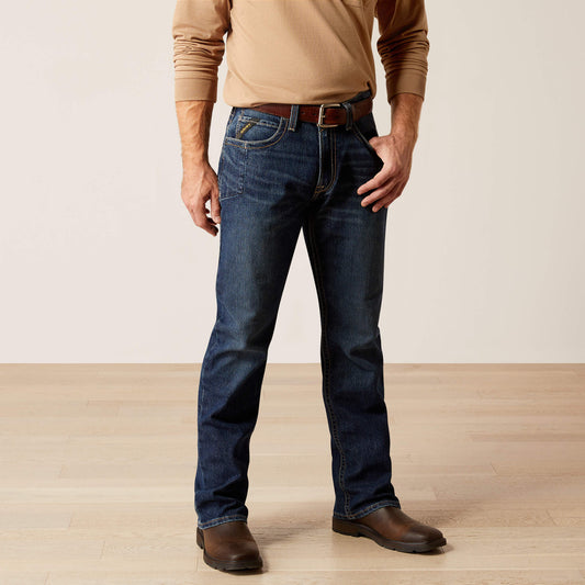 Ariat Featured | Men Rebar M4 Relaxed Rail Boot Cut Jean