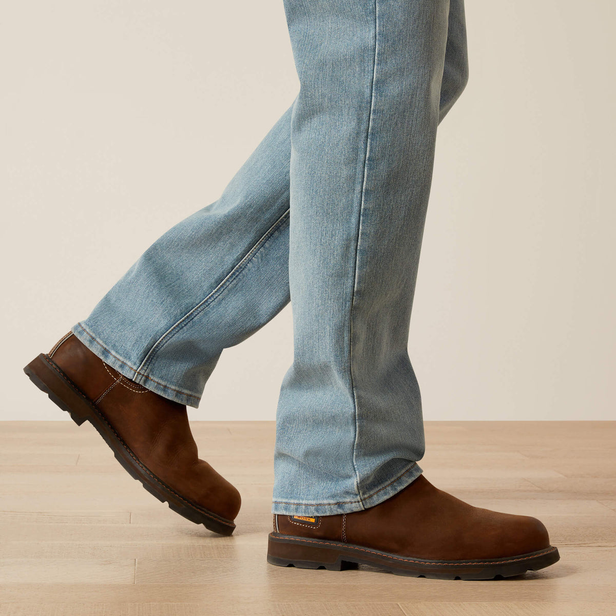 Ariat Recommended | Men Rebar M4 Relaxed DuraStretch Basic Stackable Straight Leg Jean