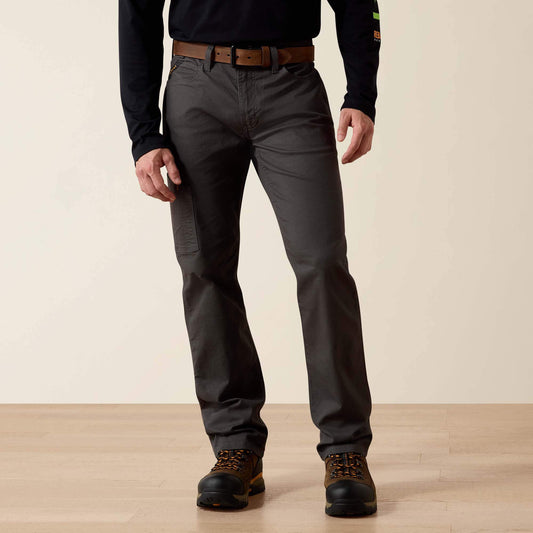 Ariat Recommended | Men Rebar M4 Low Rise DuraStretch Made Tough Stackable Straight Leg Pant