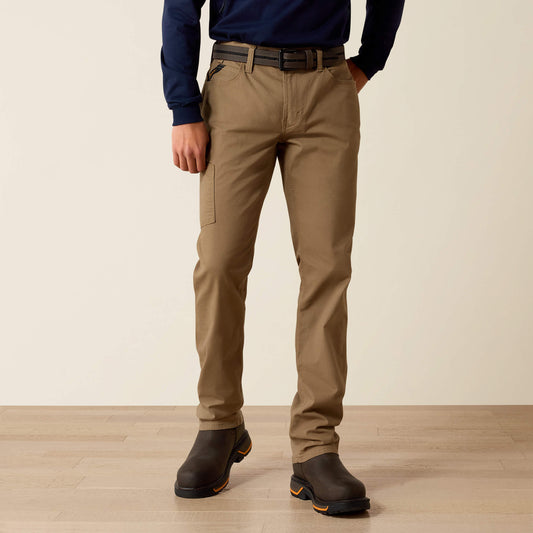 Ariat Premium | Men Rebar M4 Low Rise DuraStretch Made Tough Stackable Straight Leg Pant