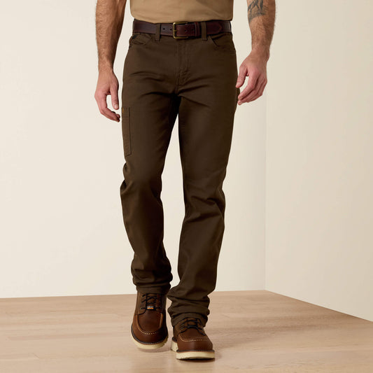 Ariat Best Seller | Men Rebar M4 Low Rise DuraStretch Made Tough Stackable Straight Leg Pant