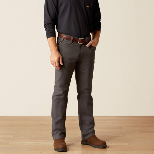 Ariat New | Men Rebar M5 Straight DuraStretch Made Tough Straight Pant