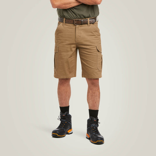 Ariat Featured | Men Rebar DuraStretch Made Tough Cargo 11" Short