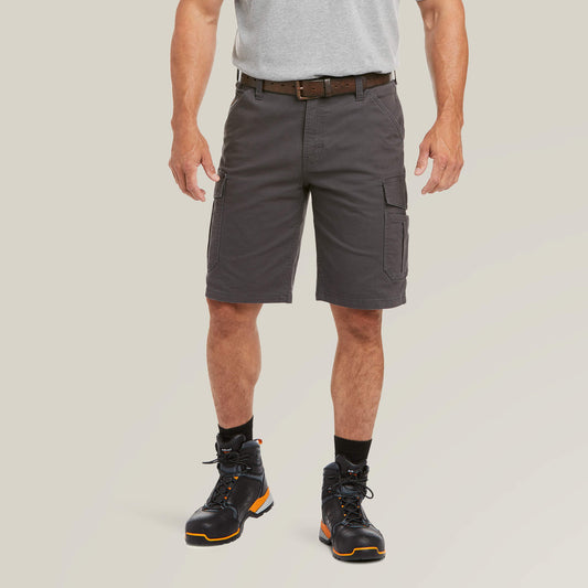 Ariat Popular | Men Rebar DuraStretch Made Tough Cargo 11" Short