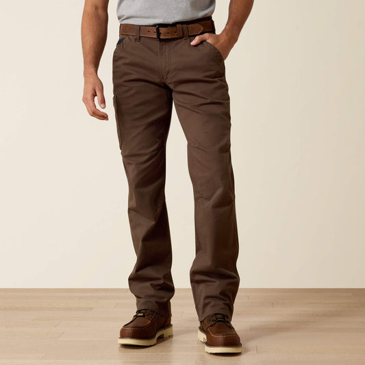 Ariat Popular | Men Rebar M5 Straight DuraStretch Washed Twill Dungaree Straight Leg Pant