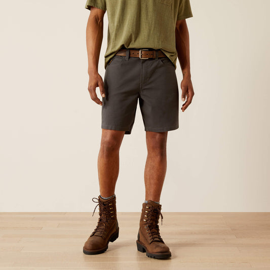 Ariat New | Men Rebar DuraStretch Made Tough 8" Short