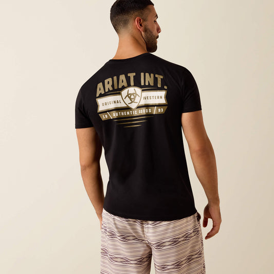 Ariat Featured | Men Ariat Banner Badge T-Shirt