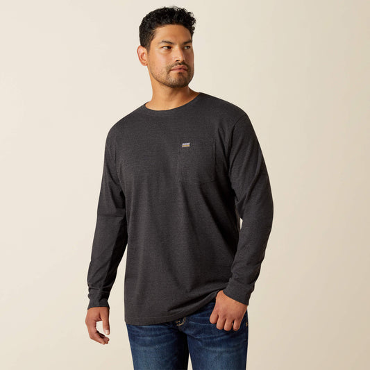 Ariat Recommended | Men Rebar Cotton Strong Standard Pocket T-Shirt