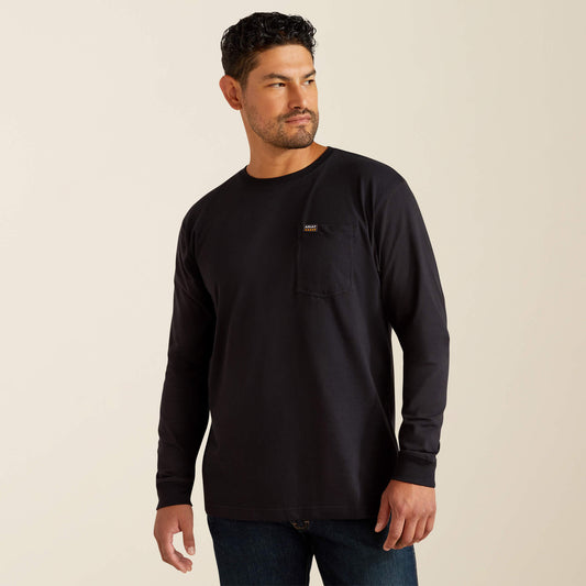 Ariat Exclusive | Men Rebar Cotton Strong Standard Pocket T-Shirt