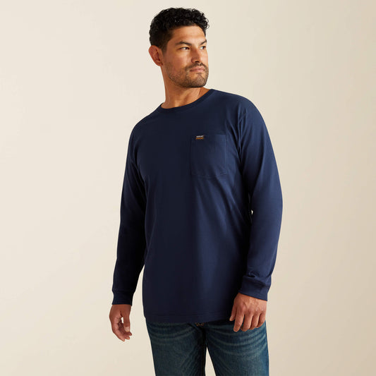 Ariat New | Men Rebar Cotton Strong Standard Pocket T-Shirt