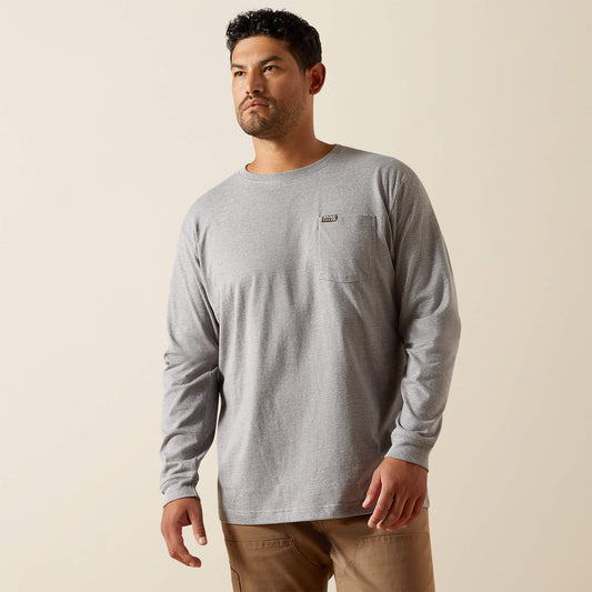 Ariat Featured | Men Rebar Cotton Strong Standard Pocket T-Shirt