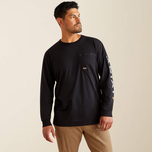 Ariat Premium | Men Rebar Workman Logo T-Shirt