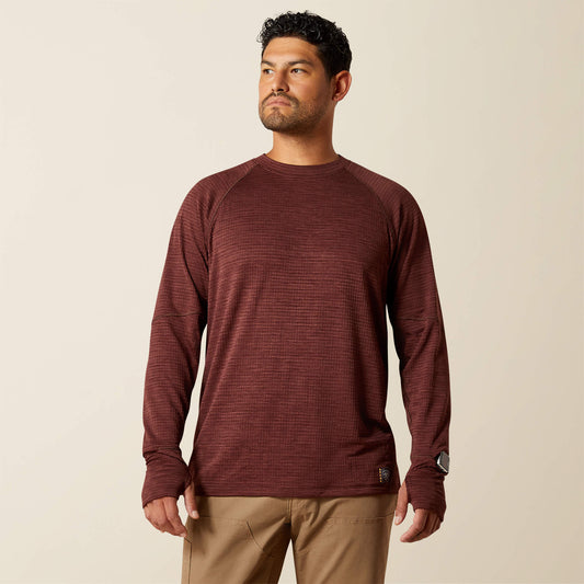 Ariat Premium | Men Rebar Gridwork Crewneck T-Shirt