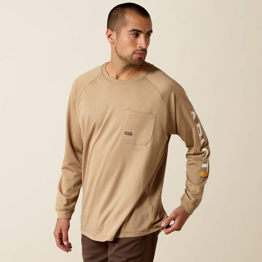 Ariat Popular | Men Rebar Heat Fighter T-Shirt