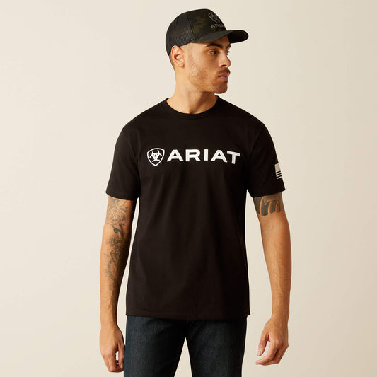 Ariat Best Seller | Men Ariat Shield Flag T-Shirt