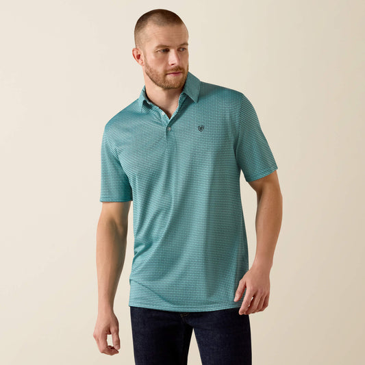Ariat Premium | Men All Over Print Classic Fit Polo