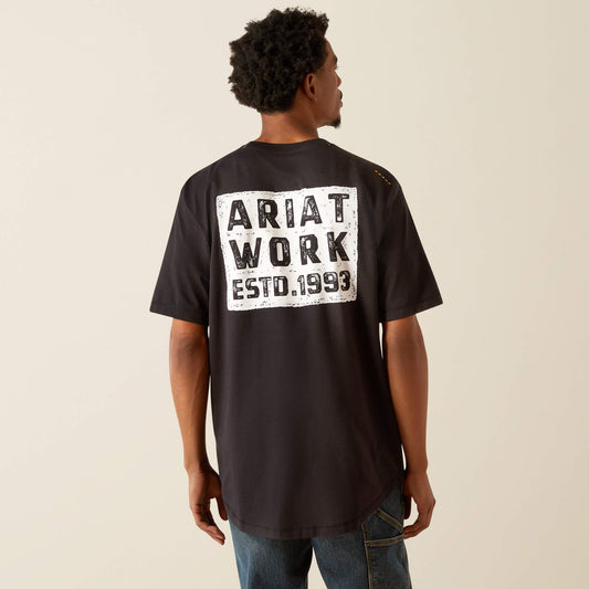 Ariat Popular | Men Rebar Workman Brickyard T-Shirt