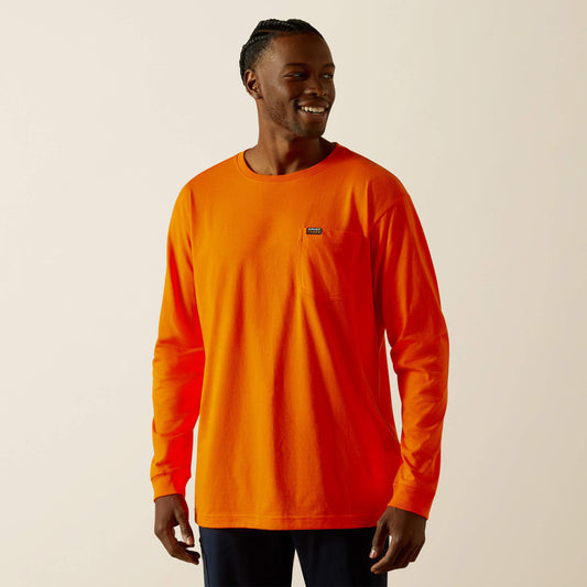 Ariat Trending | Men Rebar Cotton Strong Standard Pocket T-Shirt