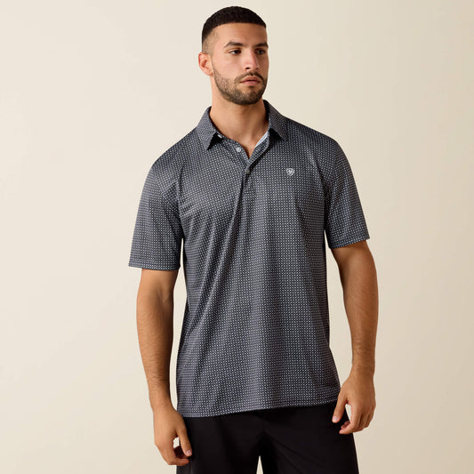 Ariat Recommended | Men All Over Print Classic Fit Polo
