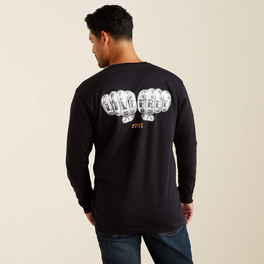Ariat Exclusive | Men Rebar Cotton Strong Bare Knuckle T-Shirt