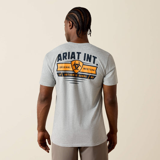 Ariat Best Seller | Men Ariat Banner Badge T-Shirt