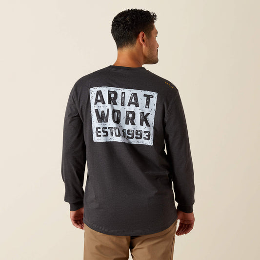 Ariat Featured | Men Rebar Workman Brickyard T-Shirt