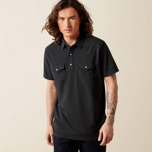 Ariat Exclusive | Men Retro Western Snap Polo